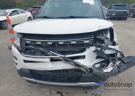 2016 Ford Explorer Xlt z USA, uszkodzony, nr VIN 1FM5K7D86GGA83844